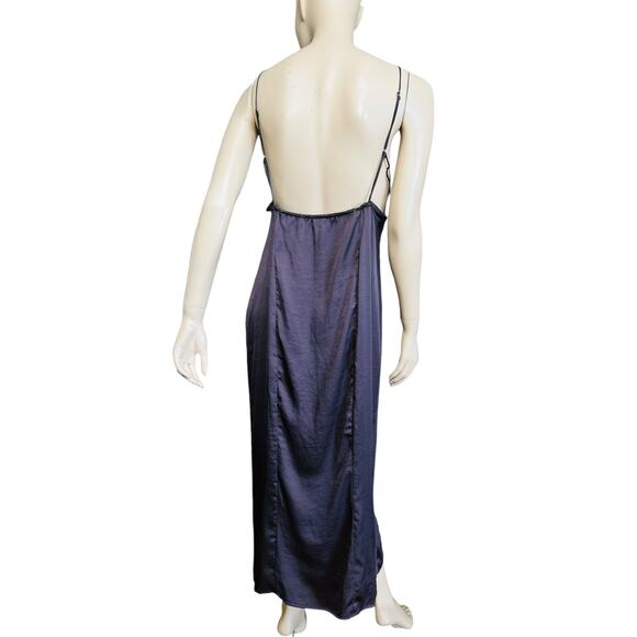 Free People Intimately City Cool Satin Slipdress Size Large Sweetheart Neckline - Picture 11 of 16